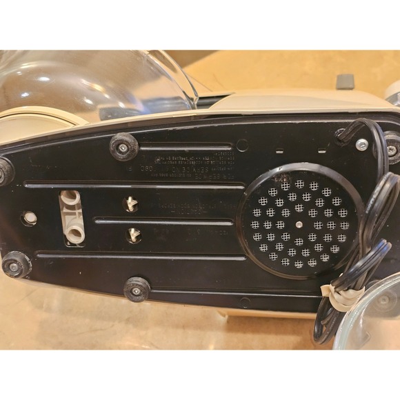 Oster Kitchen Center Sunbeam Mixer Meat Grinder Attachment 2 Glass Bowls Manual - Picture 11 of 11